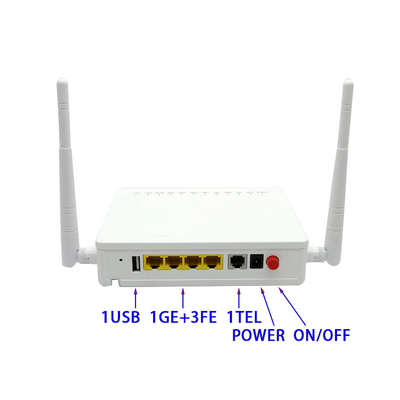 ONT ONU F663N V3 Gpon 4Lans  1GE 3FE WiFi ONU  GPON ONT with English Firmware