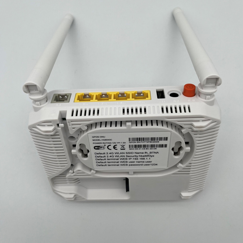 ONU HG6543C 2.4GWifi GPON ONU 1GE+3FE+1POTS+2.4G an5506-04f fiberhome ont